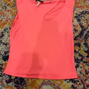 Women's Pink Cropped Top